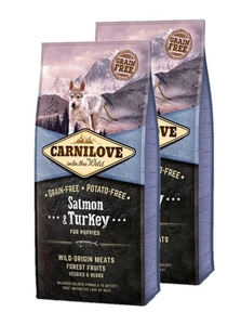 Carnilove Salmon & Turkey for Puppies 12kg