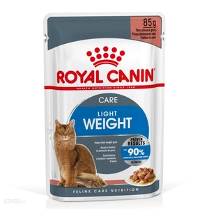 ROYAL CANIN Light Weight Care12x85g mitrā barība mērcē kaķiem ar lieko svaru