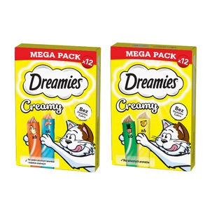 DREAMIES Krēmveida ar vistu un lasi 12x10g