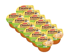 Inaba DASHI papildbarība kaķiem - buljons ar vistas un tunča garšu 12x70 g