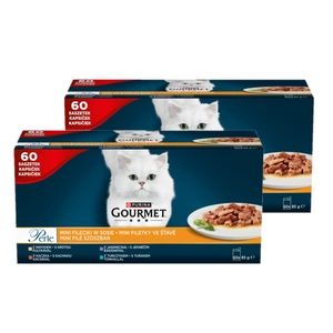Purina Gourmet Perle Mini Filets in sauce Kaķu barība 60x85g