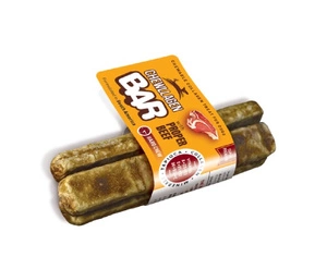 Košļājamā liellopa gaļas batoniņš 3 iepakojumos, izmērs S