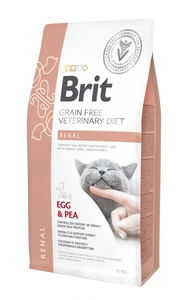 Brit gf veterinārās diētas kaķiem Renal 400g