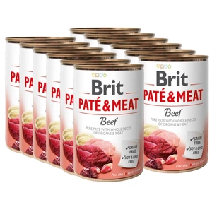 BRIT PATE & MEAT BEEF 400g