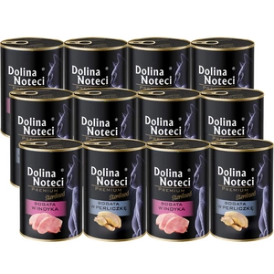DOLINA NOTECI Premium sterilizētiem kaķiem, bagātināts ar pērļu vistiņu 400g