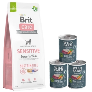 BRIT CARE Sustainable Sensitive Insect & Fish 12kg