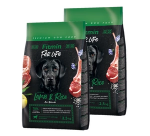 FITMIN For Life Adult All Breeds 2x2,5kg - 3% PIGIAU