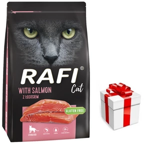 DOLINA NOTECI Rafi Cat sausa kaķu barība sterilizētiem kaķiem ar lašiem 7kg