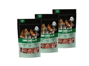 PetRepublic jēra gaļas kubiņi suņiem 100g M