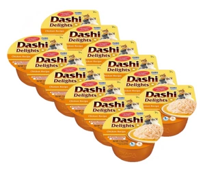 Inaba DASHI papildbarība kaķiem - buljons ar vistas garšu 12x70 g