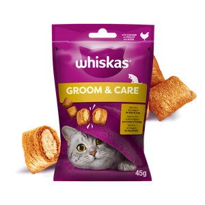 WHISKAS Healthy Shine 45g kaķu našķis, ar vistas gaļu