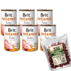 BRIT PATE & MEAT TURĶIJA 400g