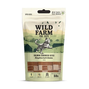 WILD FARM Sviestmaizes ar lasi 50g delikatese kaķiem