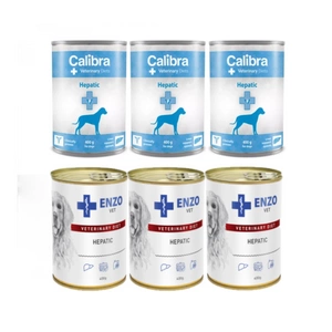 Calibra Veterinary Diets Dog Hepatic 6x400g