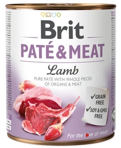 BRIT PATE &amp; MEAT LAMB 800g