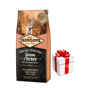 Carnilove Laši un tītara lieliem šķirnes kucēniem 12kg