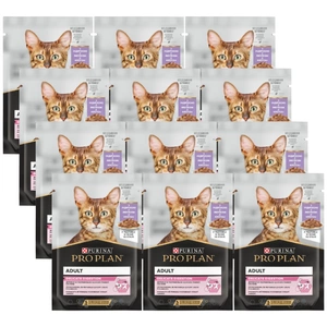 PRO PLAN Nutrisavour Delicate kaķu barība smalki gabaliņi ar tītaru mērcē 85g