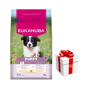 EUKANUBA Growing Puppy Medium Breed Chicken 3kg