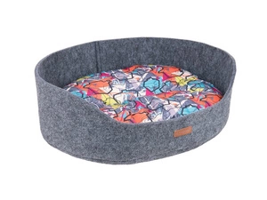 AMIPLAY- Ovāla gulta 2 in 1 Hygge- M