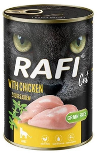 RAFI Cat Adult ar vistas gaļu 400g