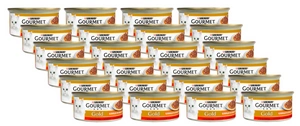 Purina Gourmet Gold mērce Delight ar liellopu gaļu 24x85g