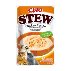 INABA Cat Ciao Stew - krēmveida barība kaķiem ar vistas garšu 40g