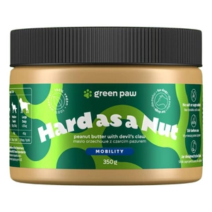 Green Paw Hard as a Nut 350g - Zemesriekstu sviests ar melniem nagiem suņiem