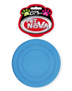 Pet Nova Frisbijs 18cm zila krāsa