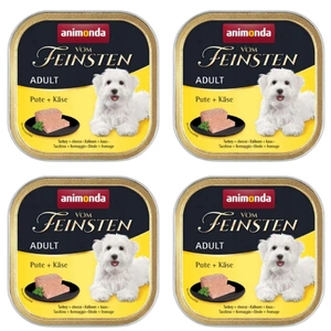 ANIMONDA Dog Vom Feinsten Adult tītars ar dzelteno sieru 150g