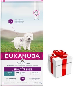 EUKANUBA Daily Care Adult Sensitive Skin 12kg