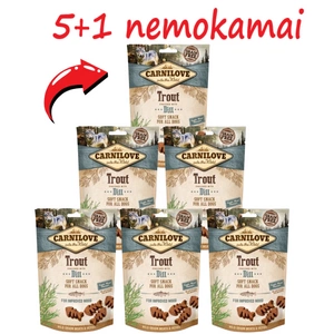 Carnilove pusmīkstā uzkoda, forele un dilles, 200 g