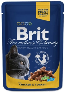 BRIT Cat vistas un tītara 100g