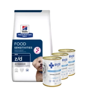 HILL'S PD Prescription Diet Canine z/d Food Sensitivities Mini 1kg