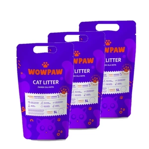 WOW PAW Bentonīta pakaišu pakaiši - Lavanda kaķiem 5L