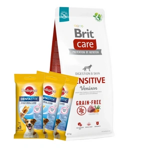 BRIT CARE Sensitive Venison bez graudiem 12kg