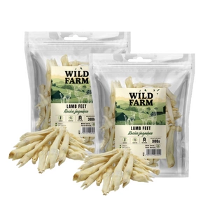 WILD FARM jēra nagi 300g suņu našķi