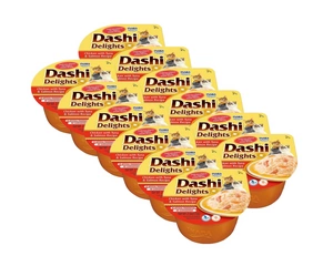 Inaba DASHI papildbarība kaķiem - vistas, tunča un laša garšas buljons 12x70 g
