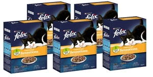 Felix Farmhouse Sensations ar vistas un tītara gaļas maisījumu un dārzeņiem 5x1 kg
