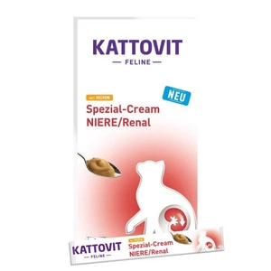 Kattovit Pasta Renal Cream ar vistas gaļu 6x15g