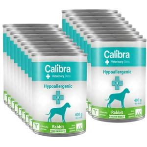 CALIBRA Veterianry Diets Dog Hypoallergenic Insect & Rabbit 400g
