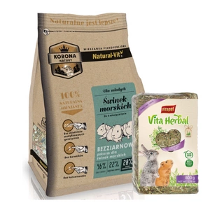 KORONA NATURY Natural-Vit barība jūrascūciņām junior 750g