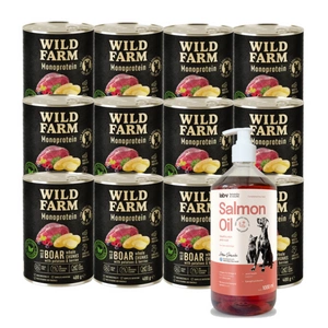 Wild Farm Monoprotein Wild Boar 400g hipoalerģiska barība suņiem