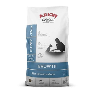 ARION Original Growth Laša/zivs kucēns vidējs 2kg
