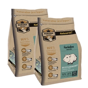 KORONA NATURY Natural-Vit barība jūrascūciņām 750g