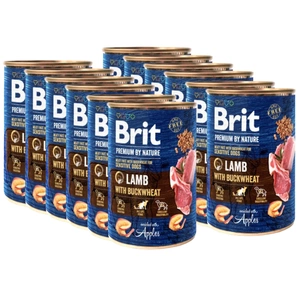 Brit Premium by Nature jēra gaļa ar BUCKWHEAT 400g
