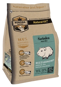 KORONA NATURY Natural-Vit barība jūrascūciņām 1,6kg
