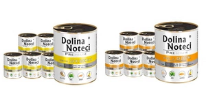 Dolina Noteci PREMIUM ar vistas un pīles gaļu un ķirbjiem 24x800g