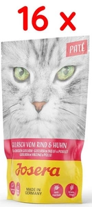 JOSERA Pastēte ar vistas un liellopa gaļu 16x85g