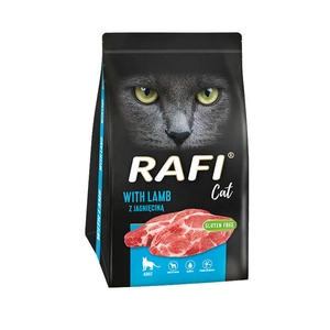 DOLINA NOTECI Rafi Cat sausā kaķu barība ar jēra gaļu 1,5kg