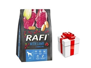 DOLINA NOTECI Rafi sausā barība suņiem ar jēra gaļu 3kg